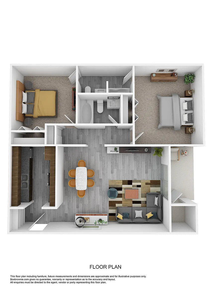 Floor plan Remodeled 2B1.5B Ranch