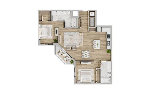 Floor plan Cosmos F