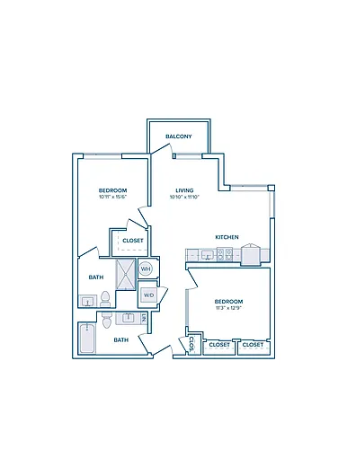 Floor plan B08