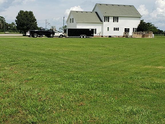Back yard & back of house