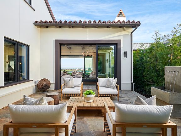 A2 Model Home courtyard with view