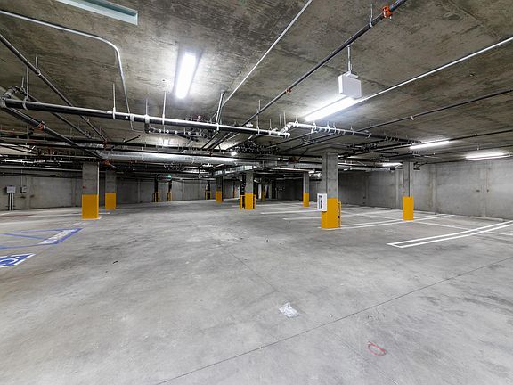 Covered garage parking