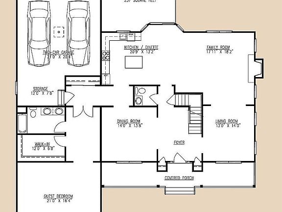1st Floor plan