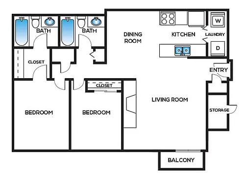 Floor plan B3