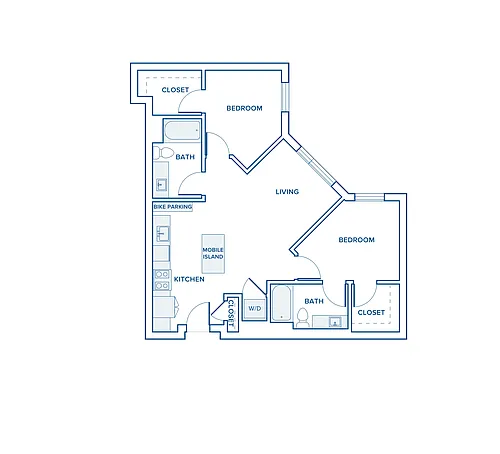 Floor plan ZB02 (MFTE) Income Restricted