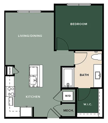 Floor plan A1-A