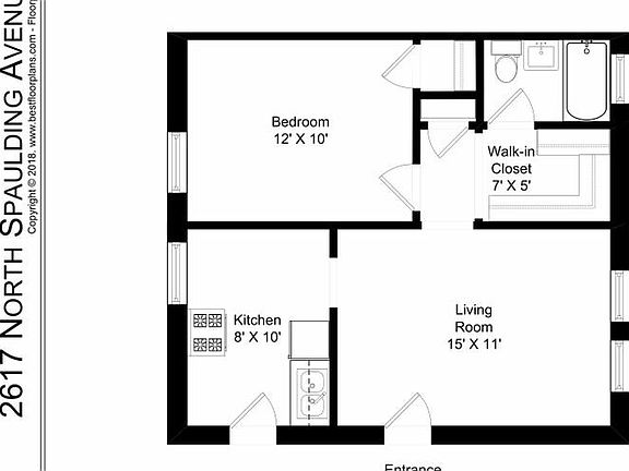 5th image of 2617 N Spaulding Ave APT 1W