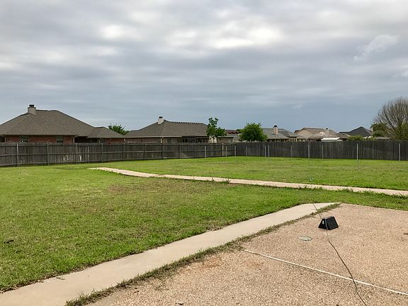 Large backyard