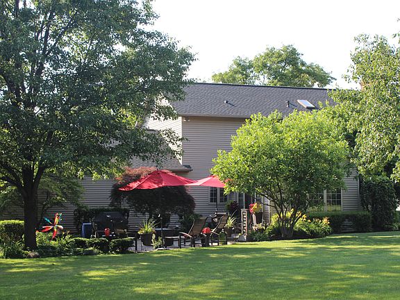 Large brick paver patio
