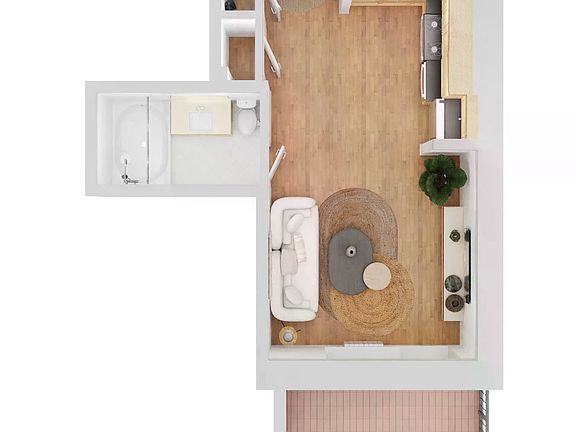 3rd image of 394 E 8th St APT 3C