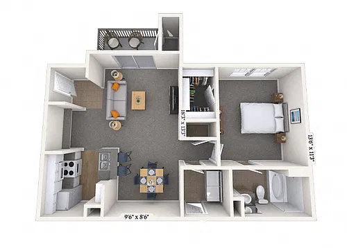 Floor plan The Crestview