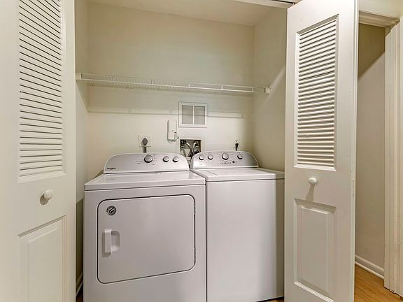 In-unit washer and dryer