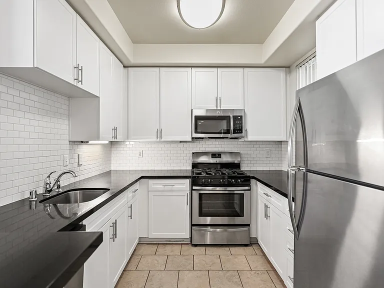 Kitchen with Energy-Efficient Appliances