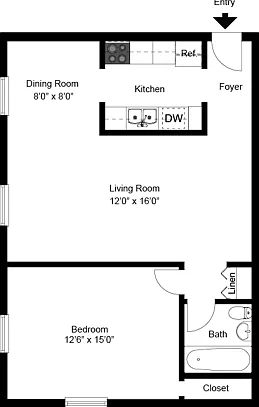 One Bedroom One Bedroom