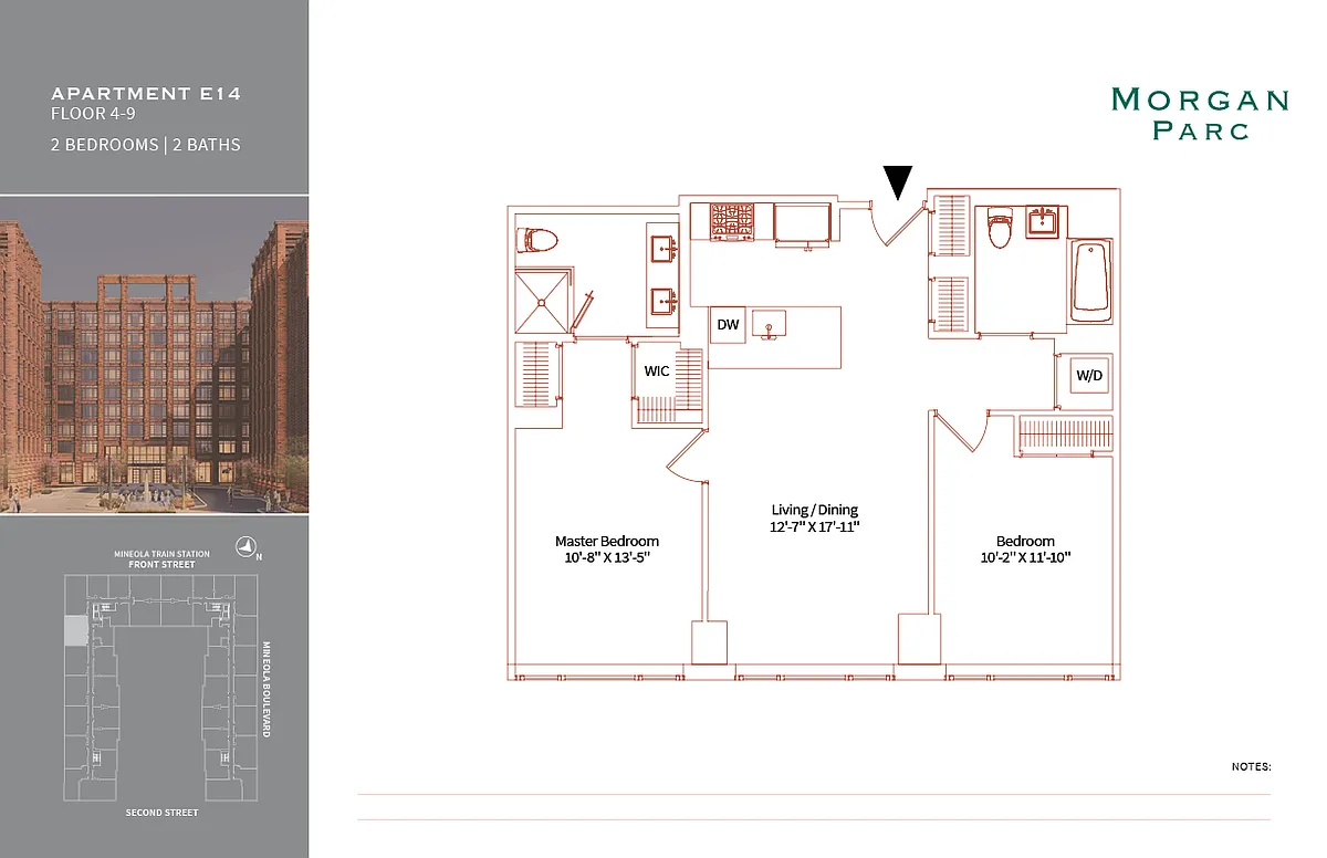 Floor plan E414