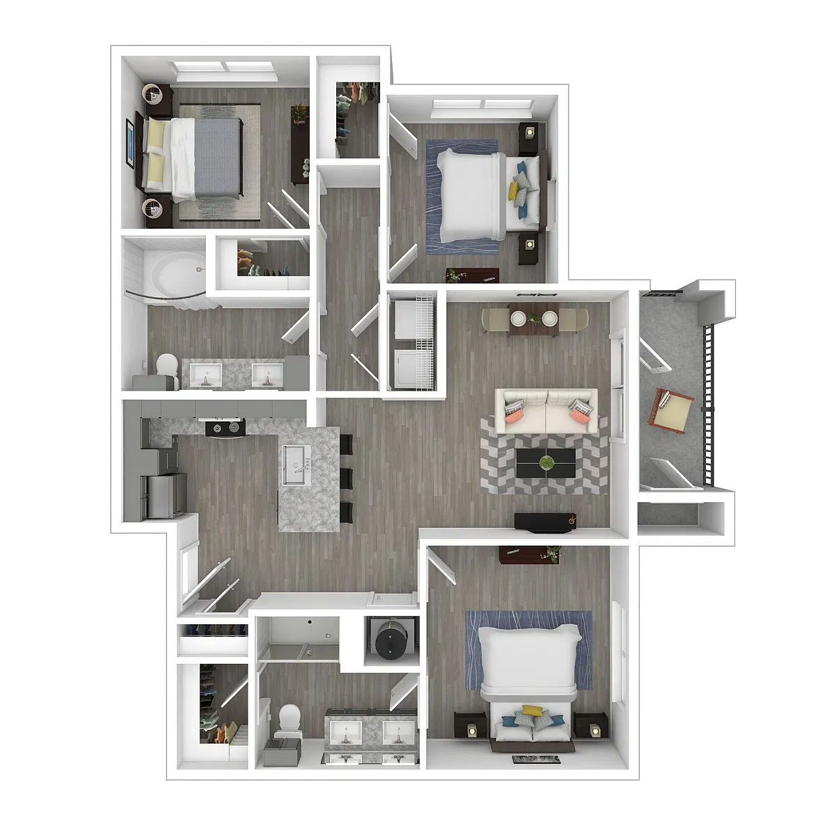 Floor plan C1