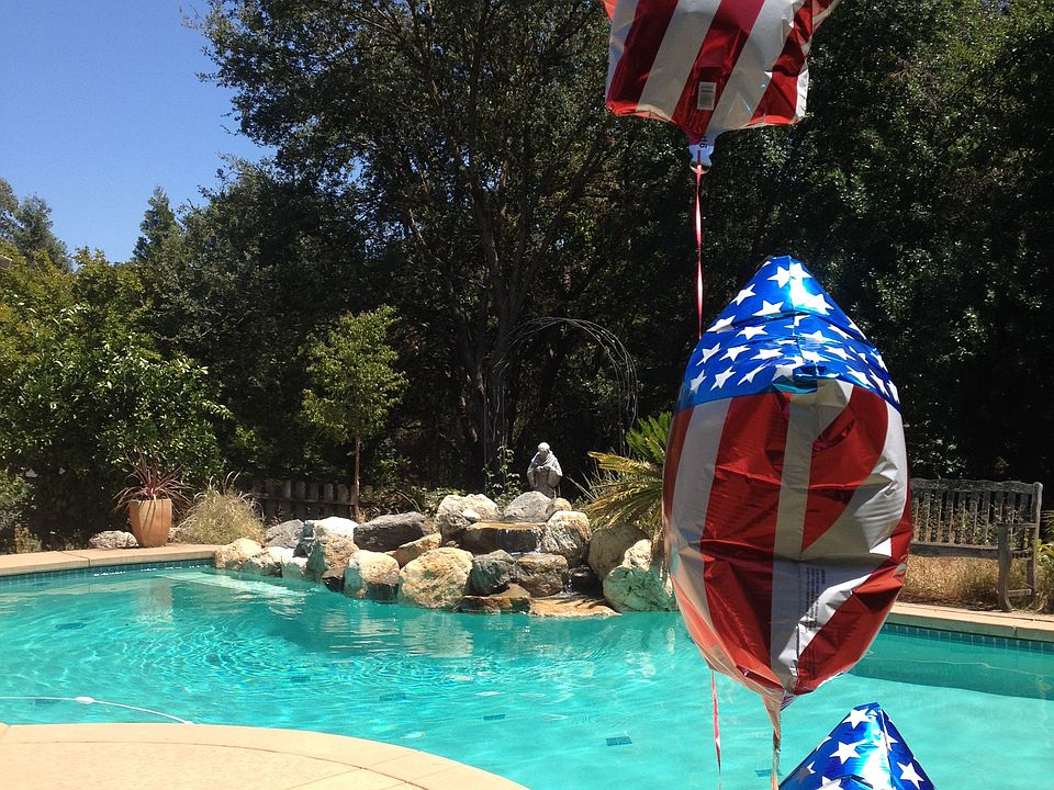 One view from the large deck