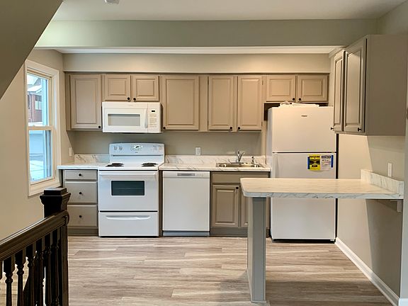 Eat in kitchen with brand new appliances