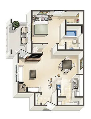 Floor plan The Colleton