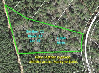 215 Grey Feather Rd LOT 43, Huntsville, TX 77340