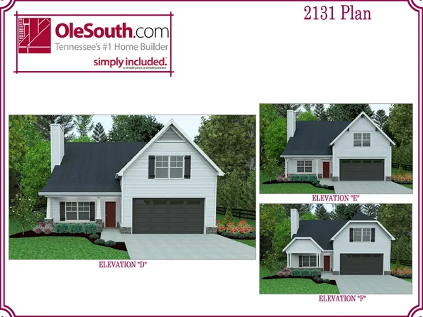 2131 Elevation DEF Plan, Brewer Point