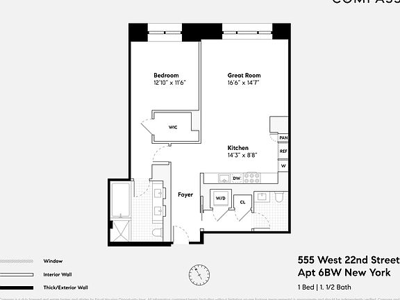 2nd image of 555 W 22nd St #6BW