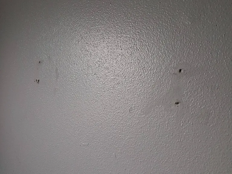 Holes in bedroom