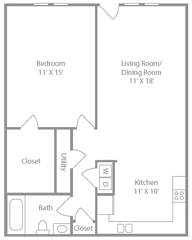 Floor plan Stone-Renovated