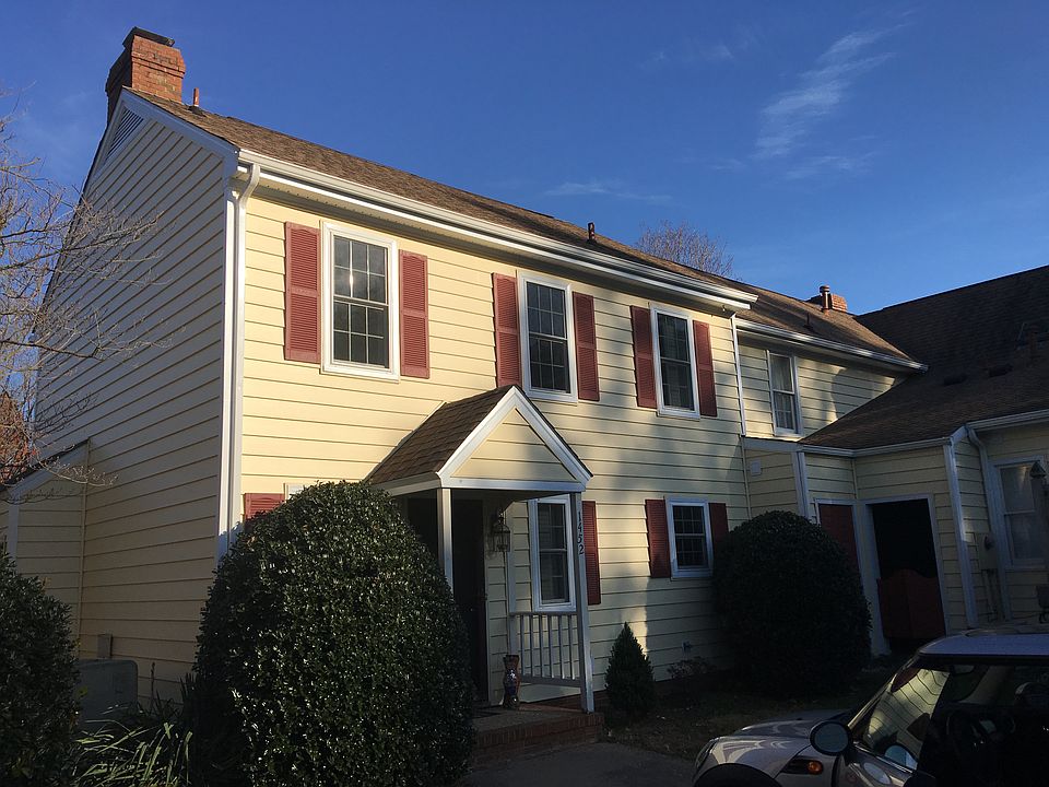 Front of townhouse