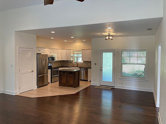 Kitchen and dining area