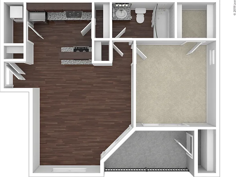 Water Tower: Beds - 1: Baths - 1: SqFt Range - 600 to 600