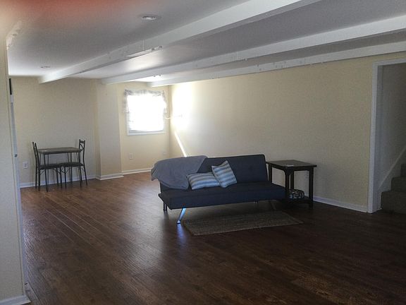 Spacious open living, dining, kitchen area