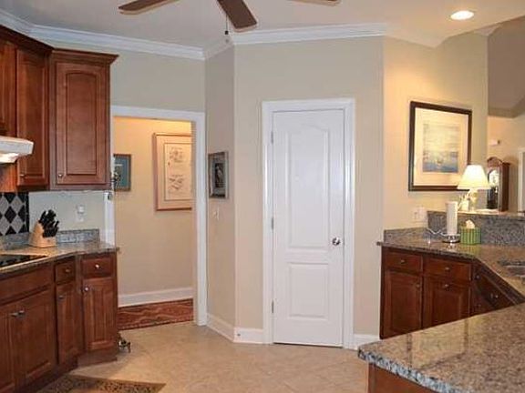 Kitchen with walk in pantry