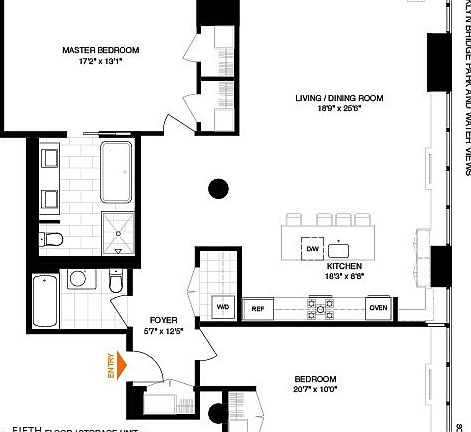 2nd image of 360 Furman St APT 541