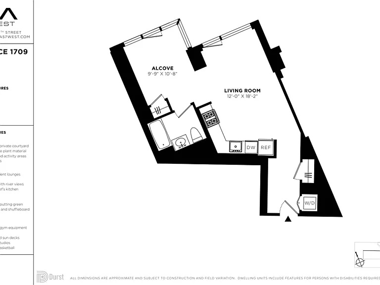 625 W 57th St #1709 — Photo 2
