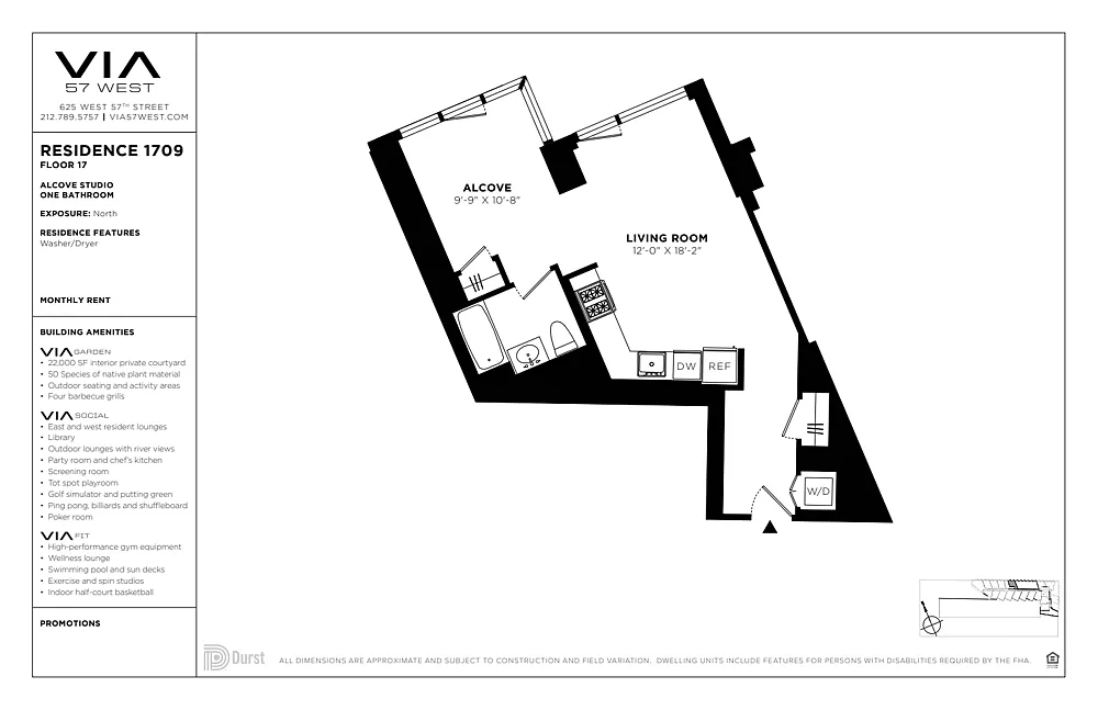 Building Photo - 625 W 57th St #1709