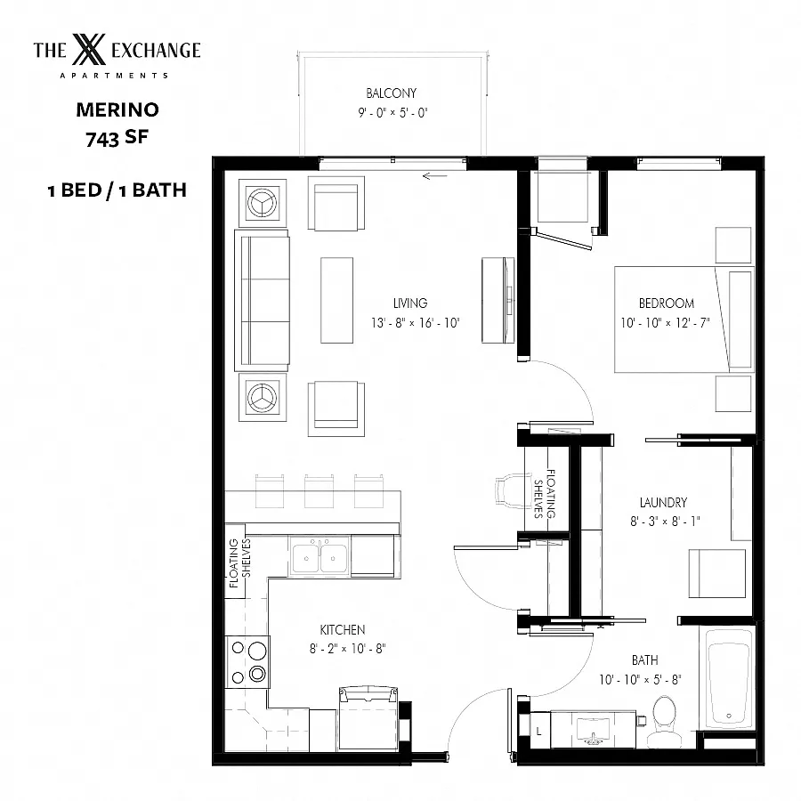 Floor plan Merino