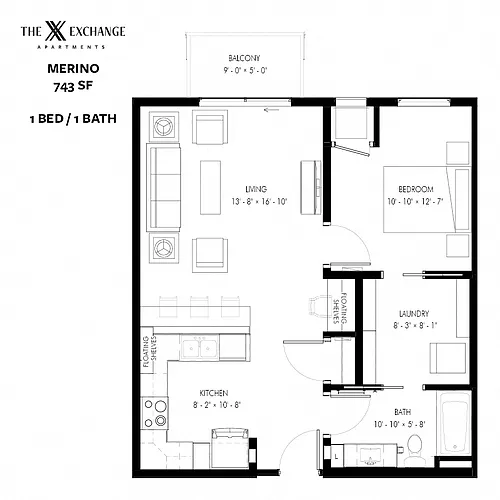 Floor plan Merino
