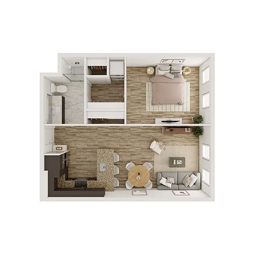 Floor plan Garden B