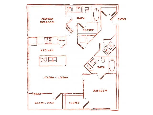 Floor plan B2