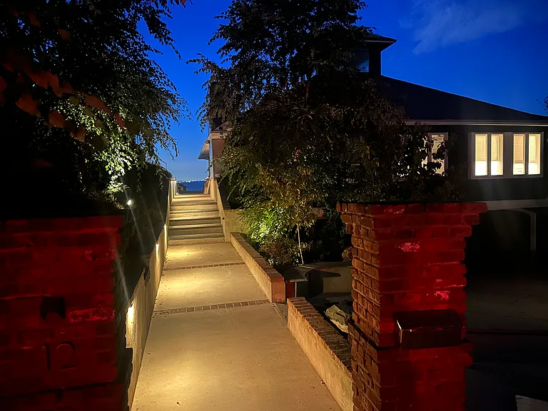 Entry at night