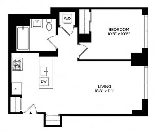 Floor plan 1AD South