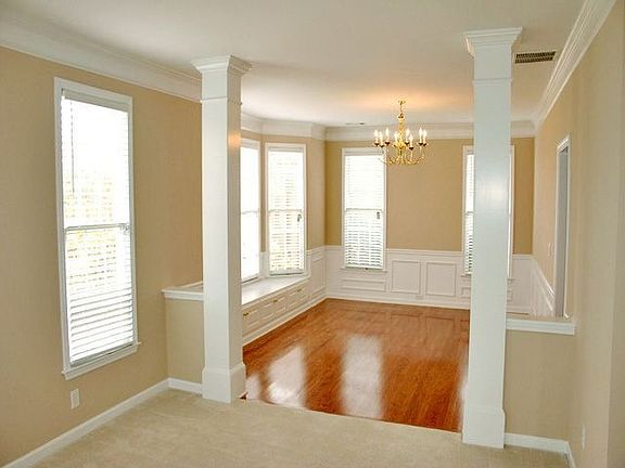 new wood in Dining room