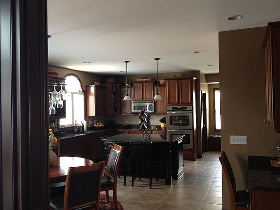 Kitchen from great room entry