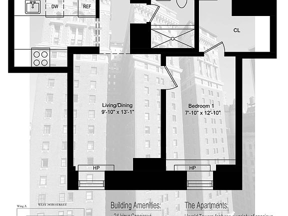2nd image of 50 W 34th St APT 18B2