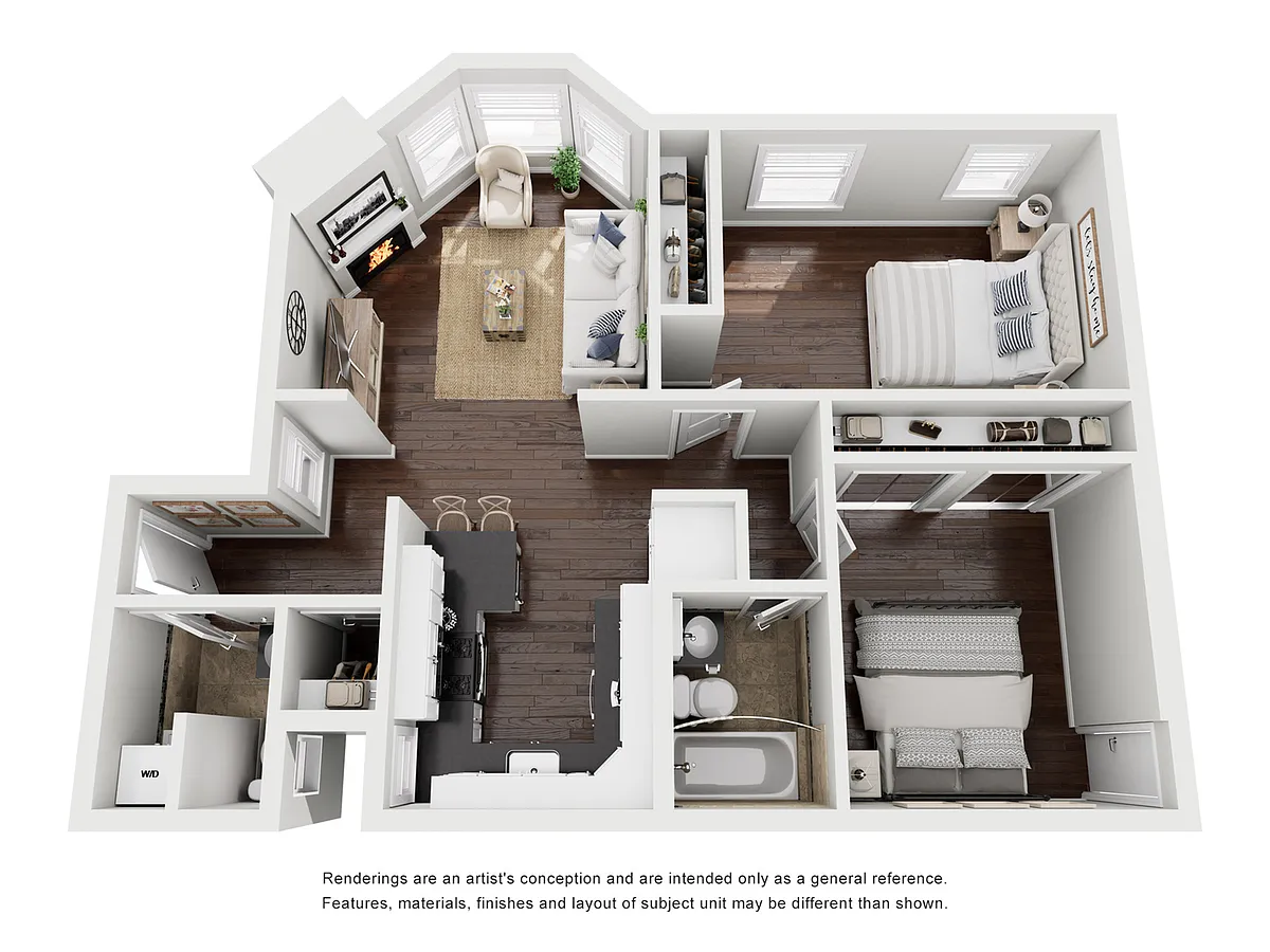 Floor plan B15