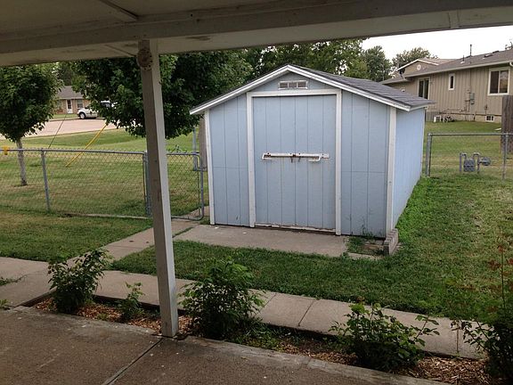 Backyard storage shed