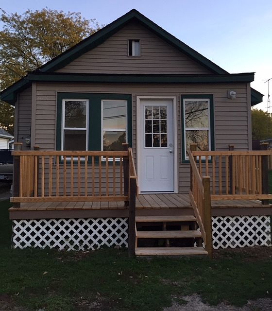 New exterior doors/decking! 