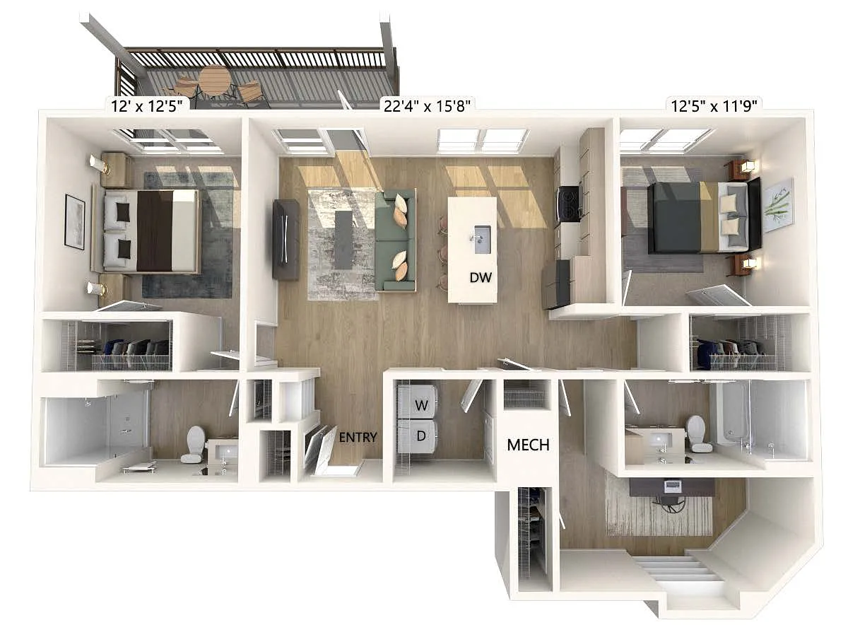 Floor plan 655