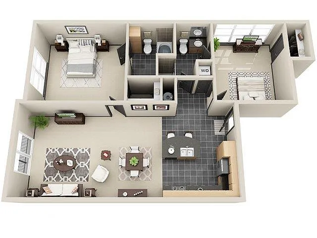 Floor plan B1